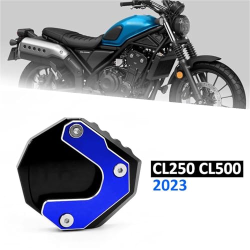 Extension de béquille pour Honda Scrambler CL250 CL500 2023 plaque CNC