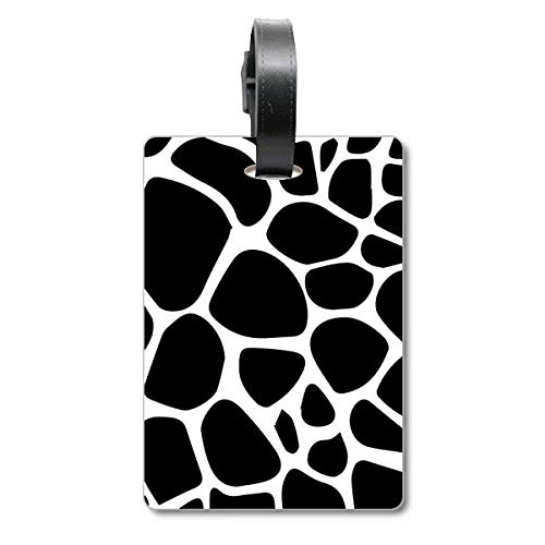 Étiquette valise girafe animal pour vos vacances et croisières