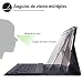 COO Funda con Teclado Español iPad 2018/2017, 9.7 Funda Ultraliviano con Teclado...