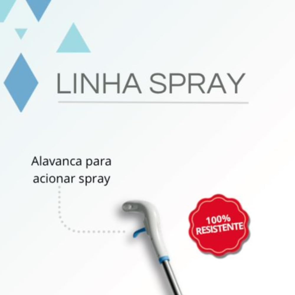 Mop Spray com Rotação 360°, Vassoura Magica, Com dispenser desinfetante, Rodo com tecido, Reservatório, Acompanha 2x Pano de Microfibra, Remove Pelo
