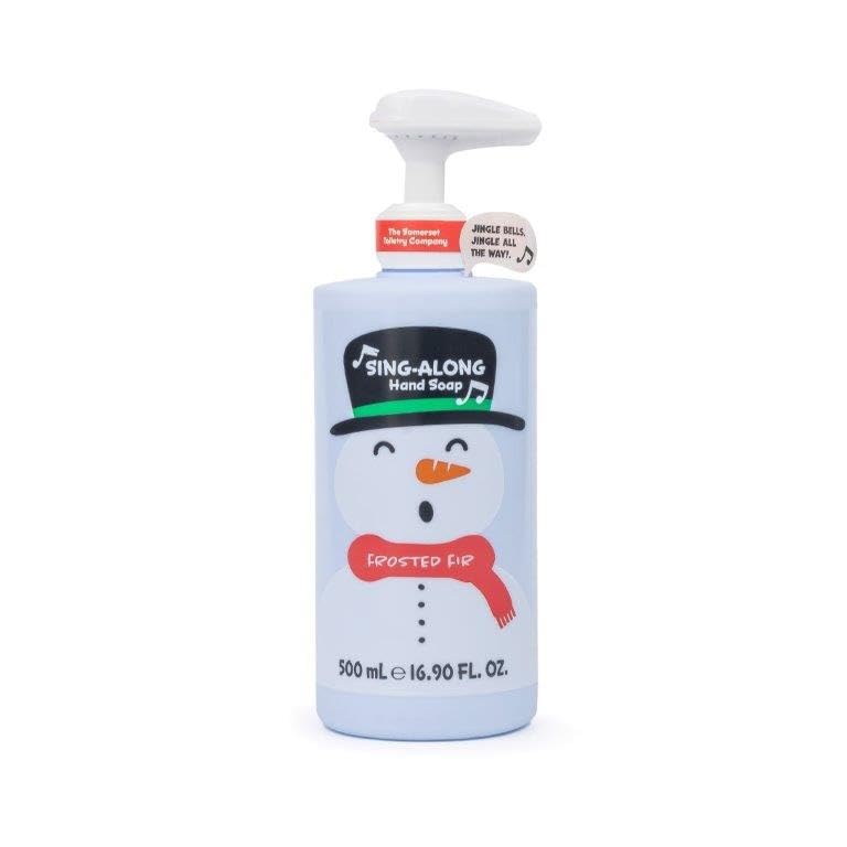 The Somerset Toiletry Company, A Christmas Carol Frosted Fir Hand Wash, contiene una melodía musical de 500 ml