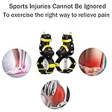 Jumps Shoes Kangaroo Jumping Shoes, Kids Teen Fitness 2 In 1 Roller Skates Bouncing Shoes, 3 Sizes (Color : Black+red, Size : 31-34) - Image 5