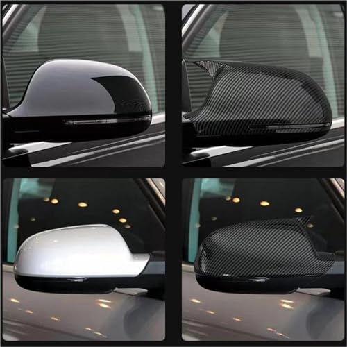 Couvercle rétroviseur Audi A4 B8 en ABS antichoc finition Black-B - 4
