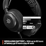 SteelSeries Arctis Nova 5 Wireless Multi-System Gaming Headset — Neodymium Magnetic Drivers — 100+ Audio Presets — 60 HR Battery — 2.4GHz or BT — ClearCast Gen2.X Mic — PC, PS5, PS4, Switch, Mobile - Image 5