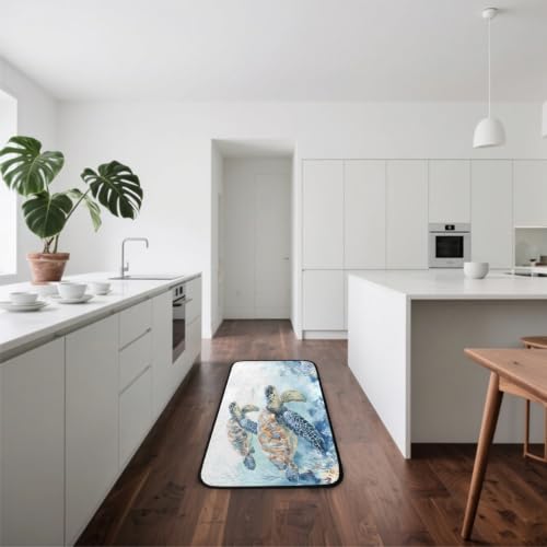 Tapis de cuisine antidérapant pour protéger le sol devant l'évier