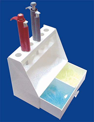 Yash scientific Micropipette Stand for 6 Pipettes with Drawer-image-30
