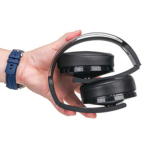 SOULWIT oorkussens voor Sony Platinum Wireless Playstation PS4 Headset, 2018-versie, model CECHYA-0090 (zwart) - Afbeelding 7