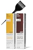 Zotos Age Beautiful Anti-Aging Haircolor, Permanent Liqui-Creme Hair Color (w/Sleek Brush) Liquid...