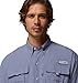 Columbia Men's PFG Bahama II Short Sleeve Fishing Shirt, New Moon, 3X Tall