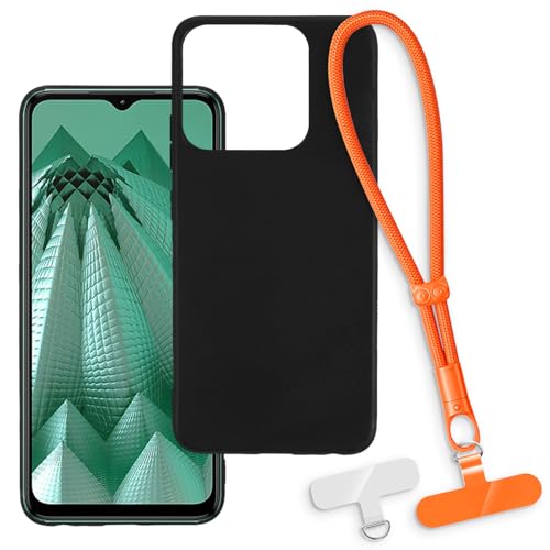 OAGELIM 2-in-1�ی�P�[�X�ƃ��X�g�X�g���b�v HMD Aura �Ƃ̌݊������� ���O���\�ȃ��j���[�h�t���d�b�J�o�[�A����~�ߕ����h�~�O���b�v�n���h�� (�u���b�N + �I�����W)