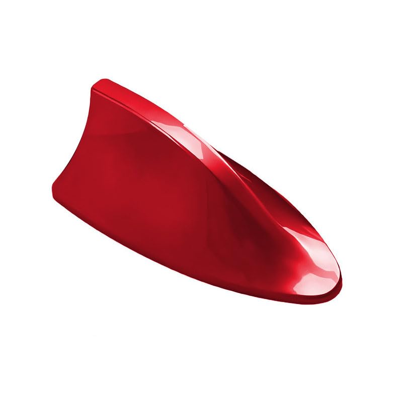 Antena tiburón para Peugeot 308 perfecta para viajes por carretera en color rojo