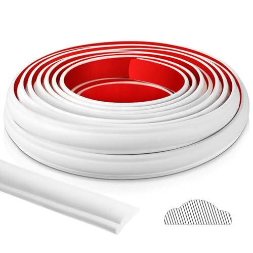 Innconee 19.7ft Peel and Stick Molding Chair Rail Panel Flexible