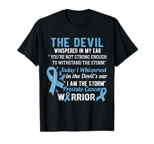 Prostate Cancer Warrior Tees - I am the Storm Prostate Cancer Warrior T-Shirt - -15%