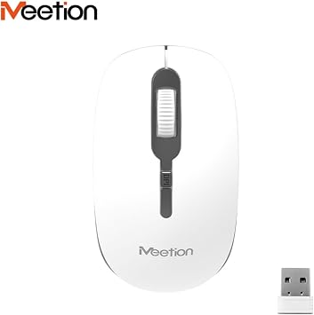 Meetion | R547 | Gri | Kablosuz Mouse | 2.4G Wireless | Sessiz T klama | 1600 DPI | Ergonomik Tasar m