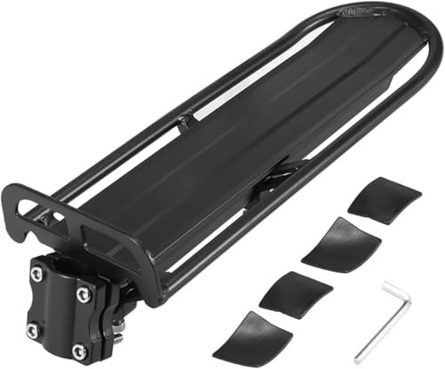 自転車用荷台 アルミ製 耐荷10kg リアキャリア サイクル