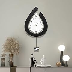 JTWALCLOCK Large Wall Clock for Living Room Decor Big Decorative Pendulum Modern Wall Clock Silent