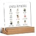Inspirational Mental Health Gifts for Women Men, Positive Affirmations Gifts, Gentle Reminders Therapy Office Decorative Signs Plaque for Desk