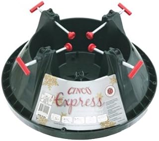 Cinco Plastics Inc Never Fail Christmas Tree Stand - 2 Gal. (Up to 10'), Holds Trees Up to 10', Dark Green