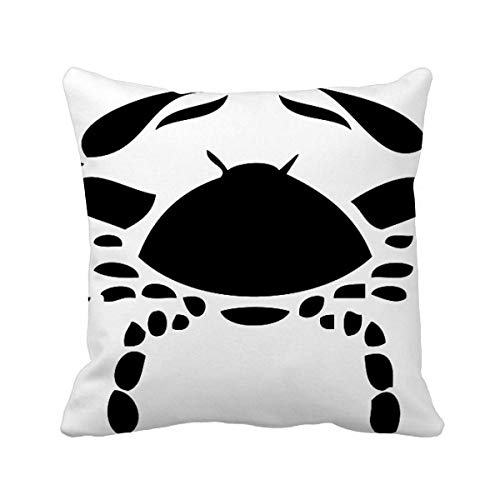beatChong - Funda de cojín cuadrada para decoración de sofá o sofá, diseño de constelación de cáncer