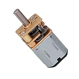 Tolako DC Motor 6v High Torque DC Gear Motor 400 RPM Metal Geared Motor 12mm DC Gearbox (400 RPM)