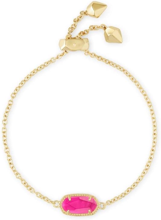 Elaina Adjustable Chain Bracelet for Women, Fashion Jewelry, Gold-Plated