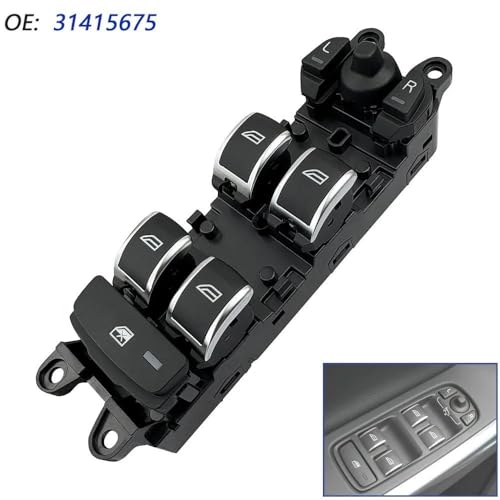 Bouton lève-vitre conducteur Volvo XC60 S60 à commande fluide