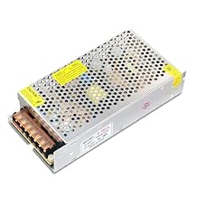 5V 20A DC Power Supply 110-220V AC to DC 5 Volt 20 Amp 100W Power Adapter Universal Regulated Switching AC/DC Adapter Converter Transformer LED Driver for LED Strip Light CCTV Camera