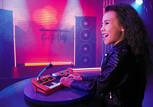 little tikes My Real Jam First Concert Set with Drums, Keyboard and Electric Guitar,4 Play Modes, and Bluetooth Connectivity - for Kids Ages 3+, Multicolor 2 41F2MIFywWL. AC