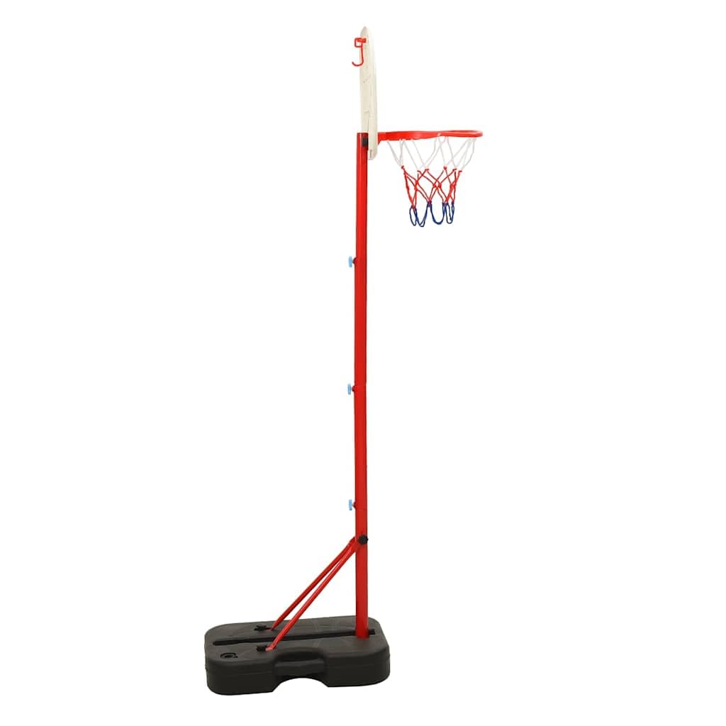 Juego de baloncesto con soporte ajustable para deportes al aire