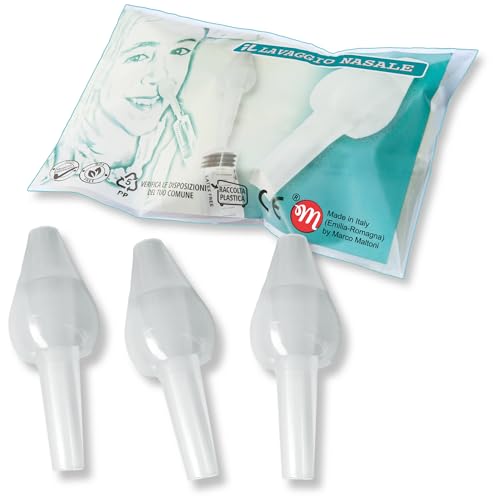 LAVADO NASAL ESTERILIZABLE, N.3 ACEITUNAS ESTERILIZABLE, NASALES LAVADO NASAL DE MARCO MALTONI (Declaración de Conformidad CE) para el lavado de la cavidad nasal con suero fisiológico RINOWASH