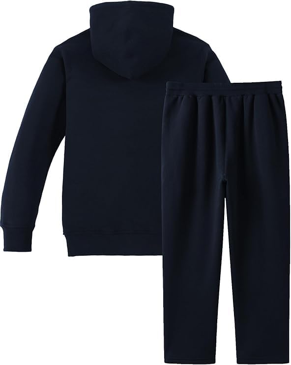 Men Big and Tall Fleece Hoodies Set Sherpa Lined Plush Warm Sweatshirts XL-9XL Tops - Image 7