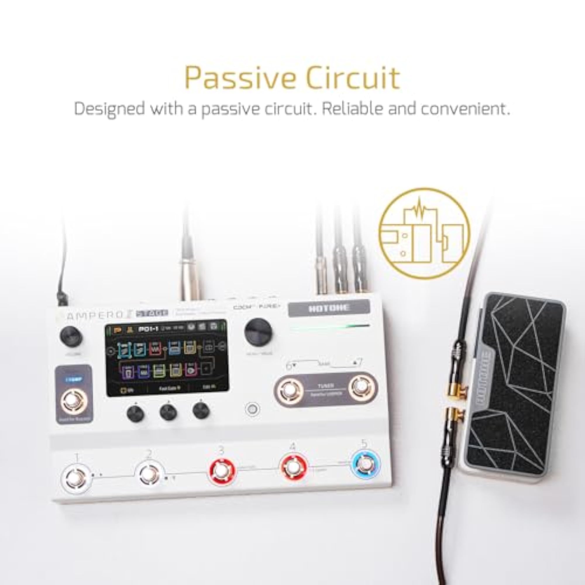 Ampero II SP-35 Passive Expression and Switching Pedal