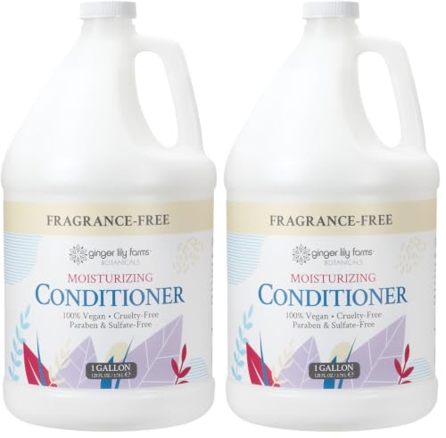 Image of Ginger Lily Farms Botanicals Conditioner, 128oz, Fragrance Free (Pack of 2)