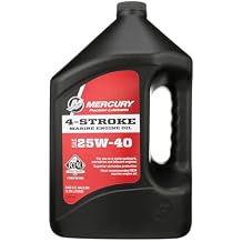 Mercury 25W-40 4-Stroke Marine Engine Oil, 1 Gallon - 8M0078628