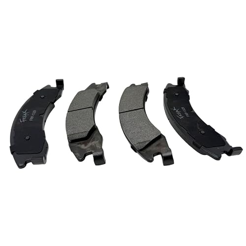 Rear Low-Metallic Brake Pads D1329 for Ford E150 E250 E350 Super Duty 2008-2019 Heavy Duty Rear Brake Pad Set with Hardware Kit High Performance
