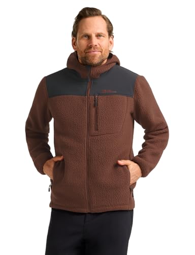 Jack Wolfskin Herren Kammweg Pile Fz M, Hot Choc, 3XL EU – Ansicht 1