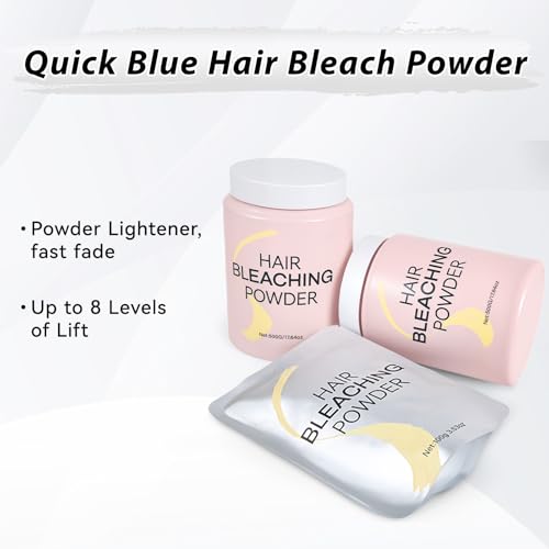 image for JUANCHI Hair Bleach Powder, Professional Lightening Bleach for Hair, S