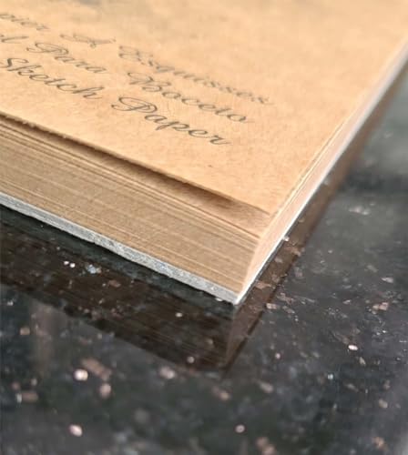 ETİKA Kraft Kağıt A5 Eskiz Defteri 90 gr. Spiralli 50 Yaprak Sketchbook - Görsel 3