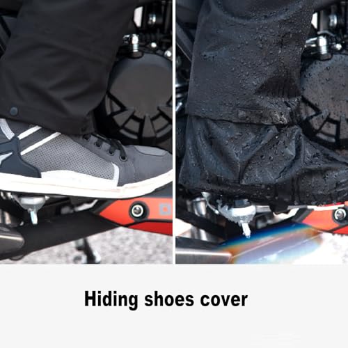 Luocute Ternos de Chuva para Pesca, Motocicletas Capa de Chuva Impermeabilizantes para Homens Jaquet