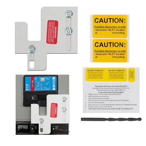 MuuTuoL Generator Interlock Kit Compatible with Eaton Cutler Hammer BR