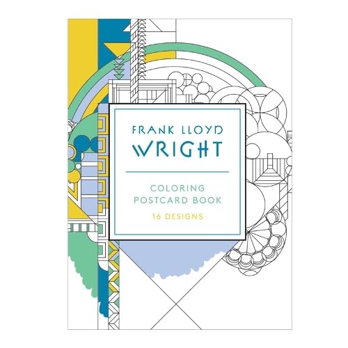 Frank Lloyd Wright Coloring Postcards: Coloring