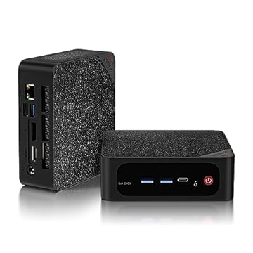 Beelink Mini PC, AMD Ryzen 7 5800H 8 núcleos (até 4,4 GHz), 32GB DDR4 RAM 1TB NVME M.2 SSD, SER5 MAX Mini Desktop Suporte 4K @60Hz Saída/WiFi 6/BT5.2/DP/HDMI/USB-C, jogos/escritório/casa