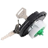 Frawacy Tappo del carburante bloccabile 247601 5801409020 2993927 2994797 per Ducato Bravo Nemo RU8 Lybra Romeo Bipper Boxer Tappo serbatoio carburante con 2 chiavi, Tappo serbatoio carburante