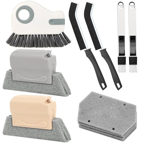 Juego de 7 cepillos para intersticios y 3 hisopos de repuesto