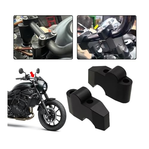 Abrazadera para elevador de manillar de aluminio robusto para moto Eliminator 2024 2