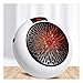 Mini ogrzewanie elektryczne ogrzewanie domowe, wentylator elektryczny na gorące powietrze, ogrzewanie biurowe, wygodny podgrzewacz powietrza, przycisk termostatu biały