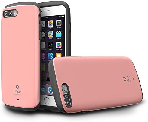 iFace Sensation Series iPhone 7 Plus/8 Plus Case – Cute Dual Layer [TPU and Polycarbonate] Hybrid Shockproof Protective Cover [Drop Tested] – Light Pink