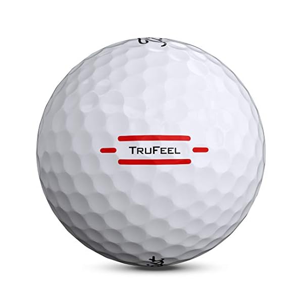TITLEIST TruFeel Golfball, Unisex, Weiß, Einheitsgröße