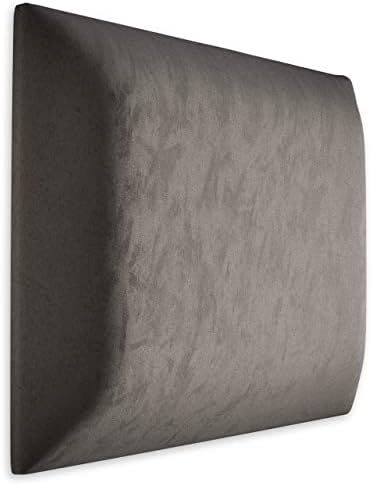 Muralo Gestoffeerd paneel, ovaal, wandkussen, bedhoofdeinde, wandpaneel, slaapkamer, woonkamer, bed, lendenkussen, modern, luxe, oudroze, 20 x 80 cm