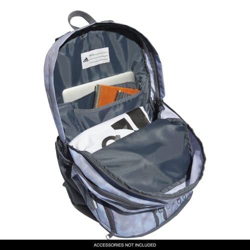 Image of adidas Prime 6 School Backpack | Padded Laptop Sleeve, Multiple Organizer Pockets, Water-Bottle Pockets, Durable Build, School Gym & Travel Ready
